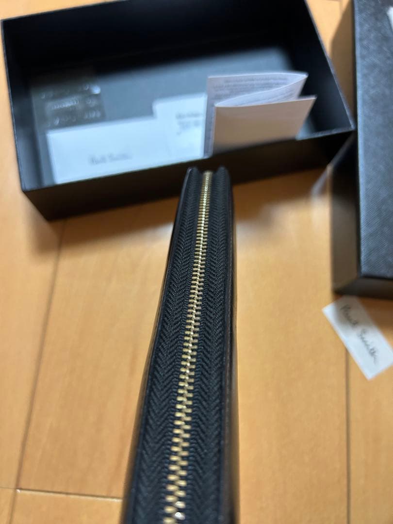 Paul Smith ポールスミス 長財布 マルチストライプ ラウンドファスナー