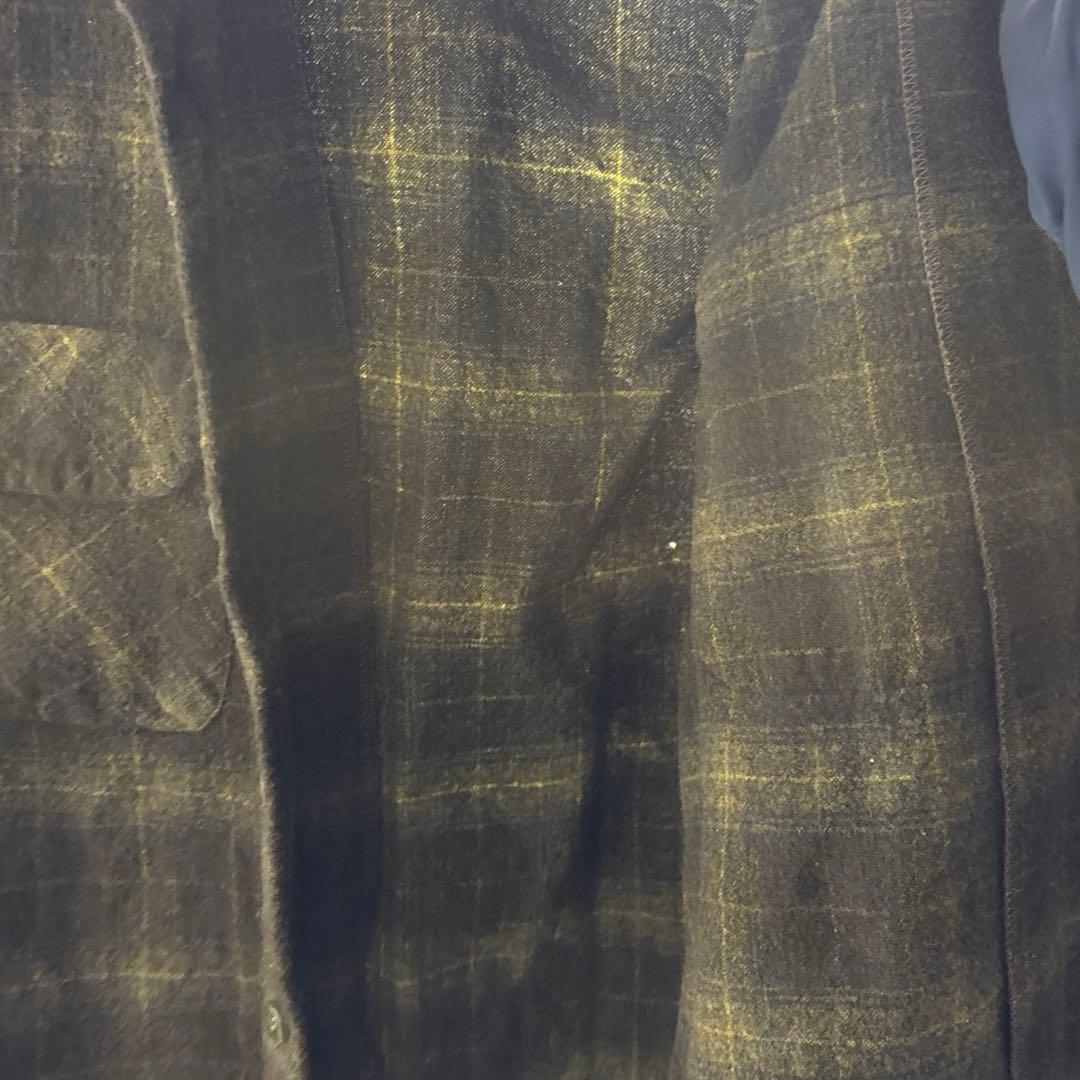 50s Pendleton ペンドルトン ダークグリーン チェック ネルシャツ