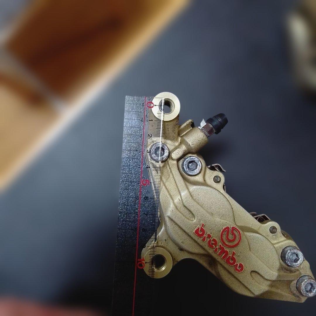 xjr1300 1998年 RP01 純正ブレンボキャリパー パット付