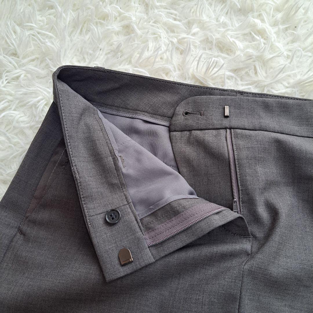 【美品】【Theory】３ピース　パンツスカート　セットアップ　スーツ　グレー