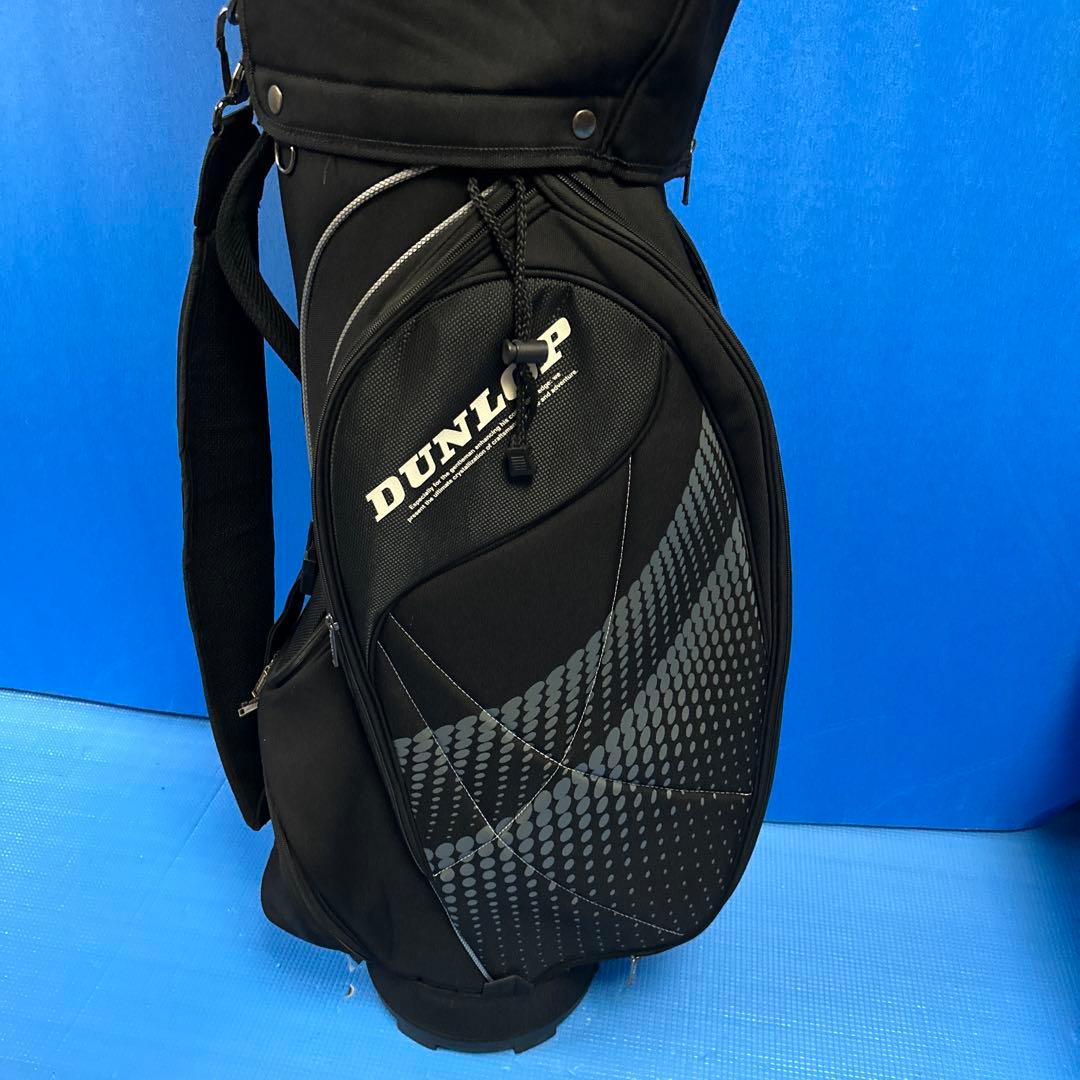DUNLOP ブラックキャディバッグ
