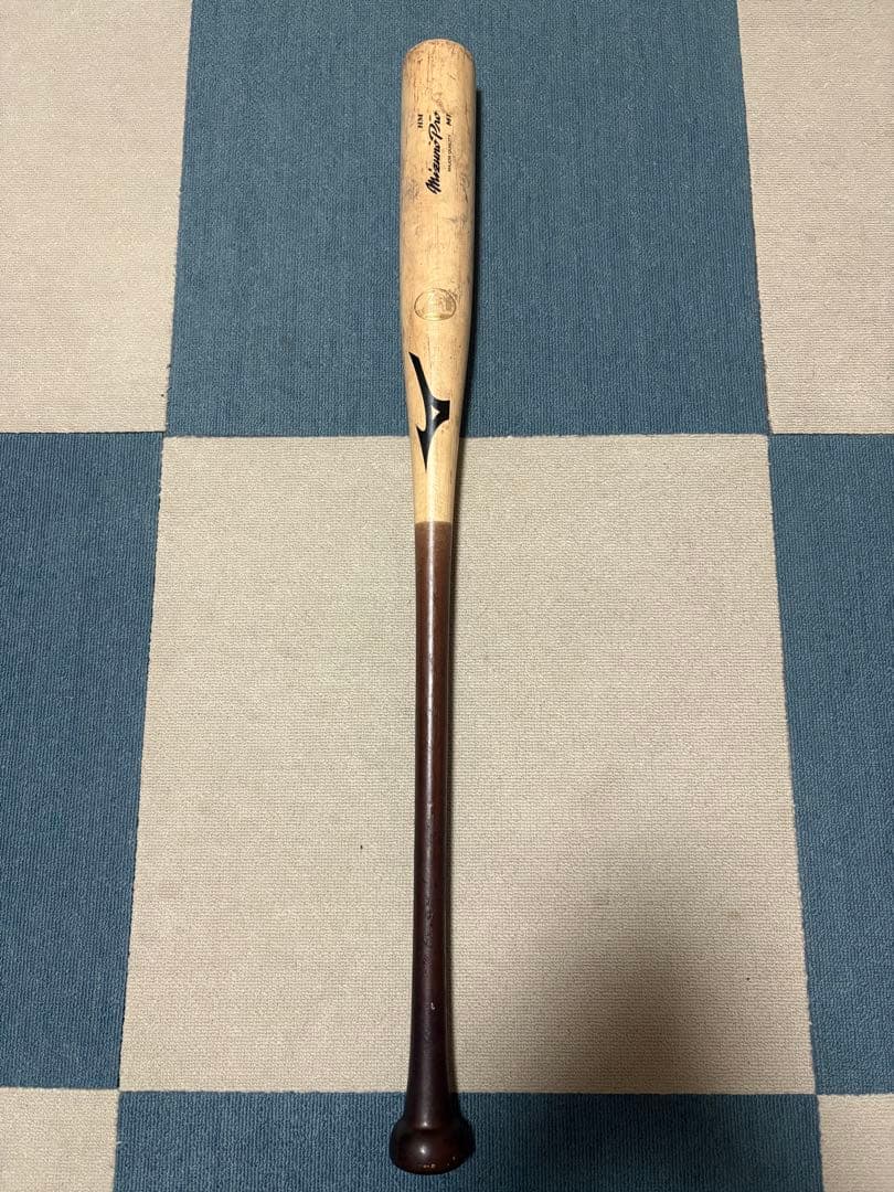 プロ実使用　硬式木製 NPB バット茂木栄五郎選手