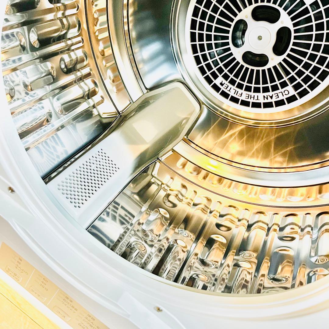 【極美品】パナソニック 衣類乾燥機 5.0kg ツイン2温風搭載 NH-D503