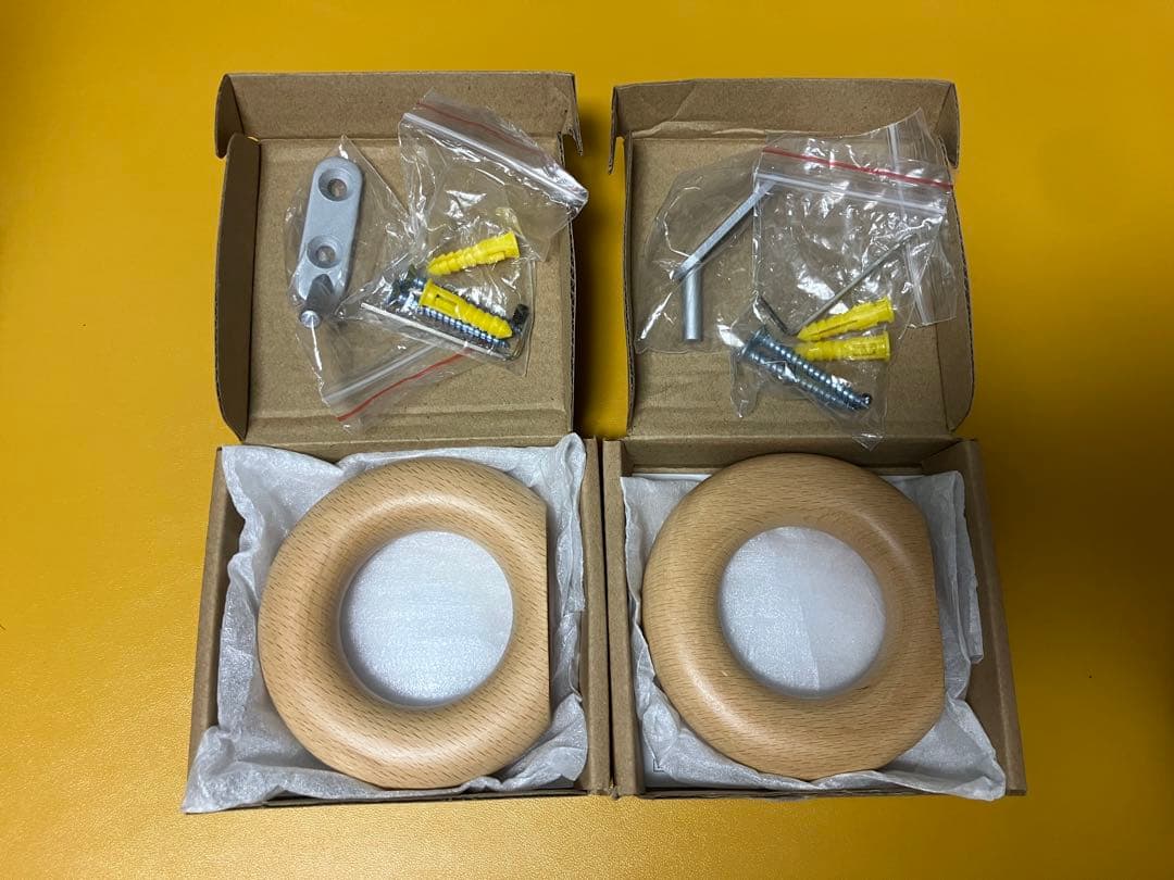 レア HAY ヘイ GYM HOOK ジムフックSナチュラル タオル掛け セット