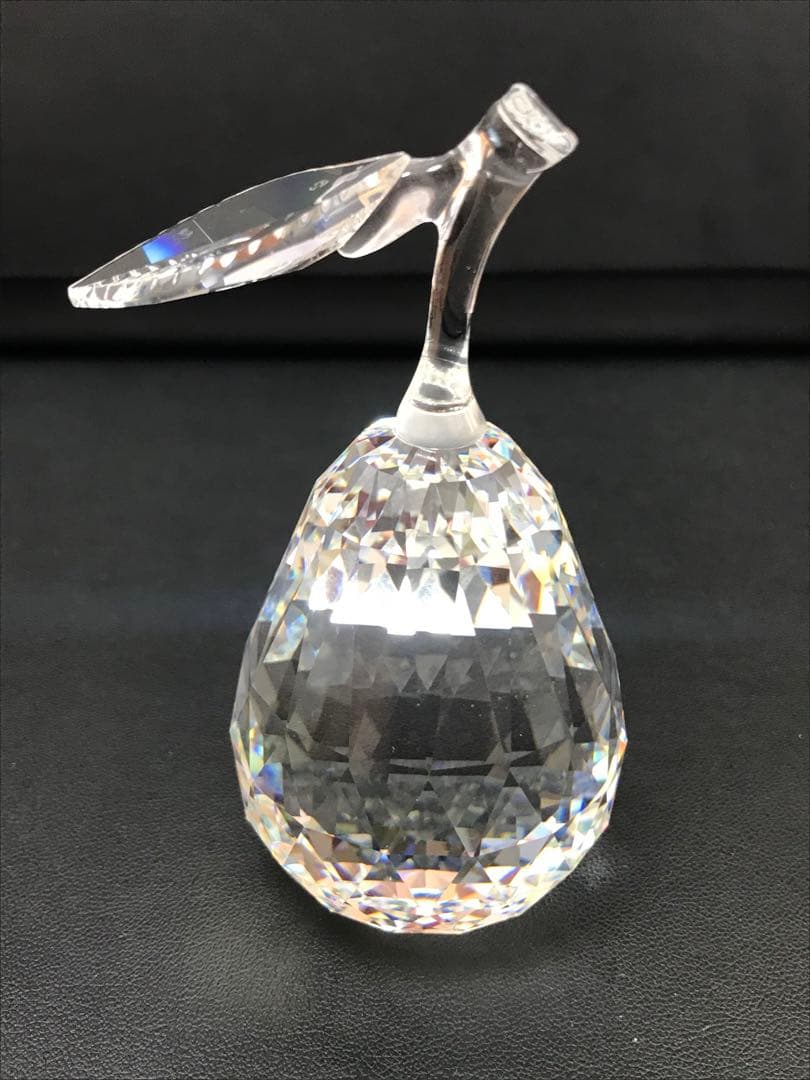 なおみ　SWAROVSKI スワロフスキー 洋梨　置物　I. 924