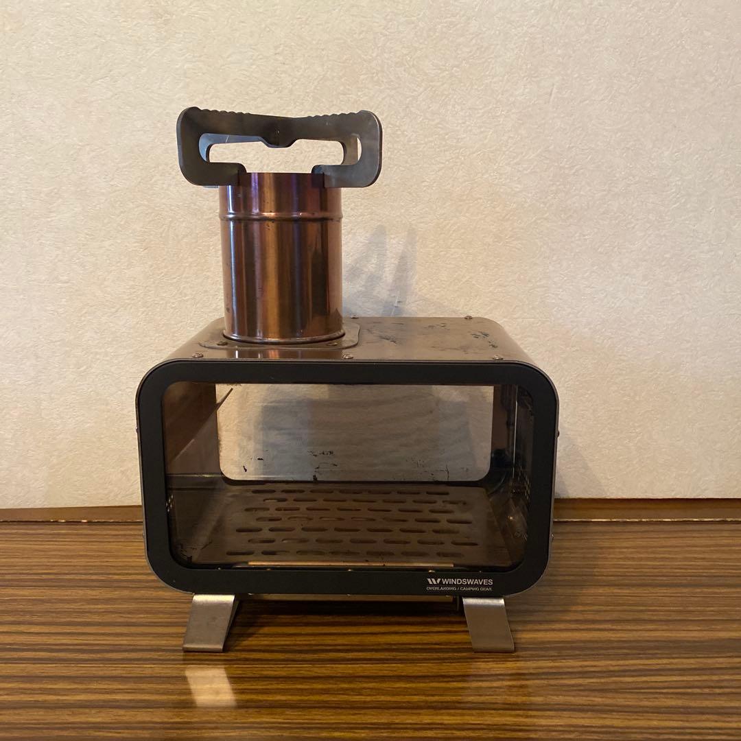 ○のり○ WINDSWAVES 卓上薪ストーブ Mサイズ