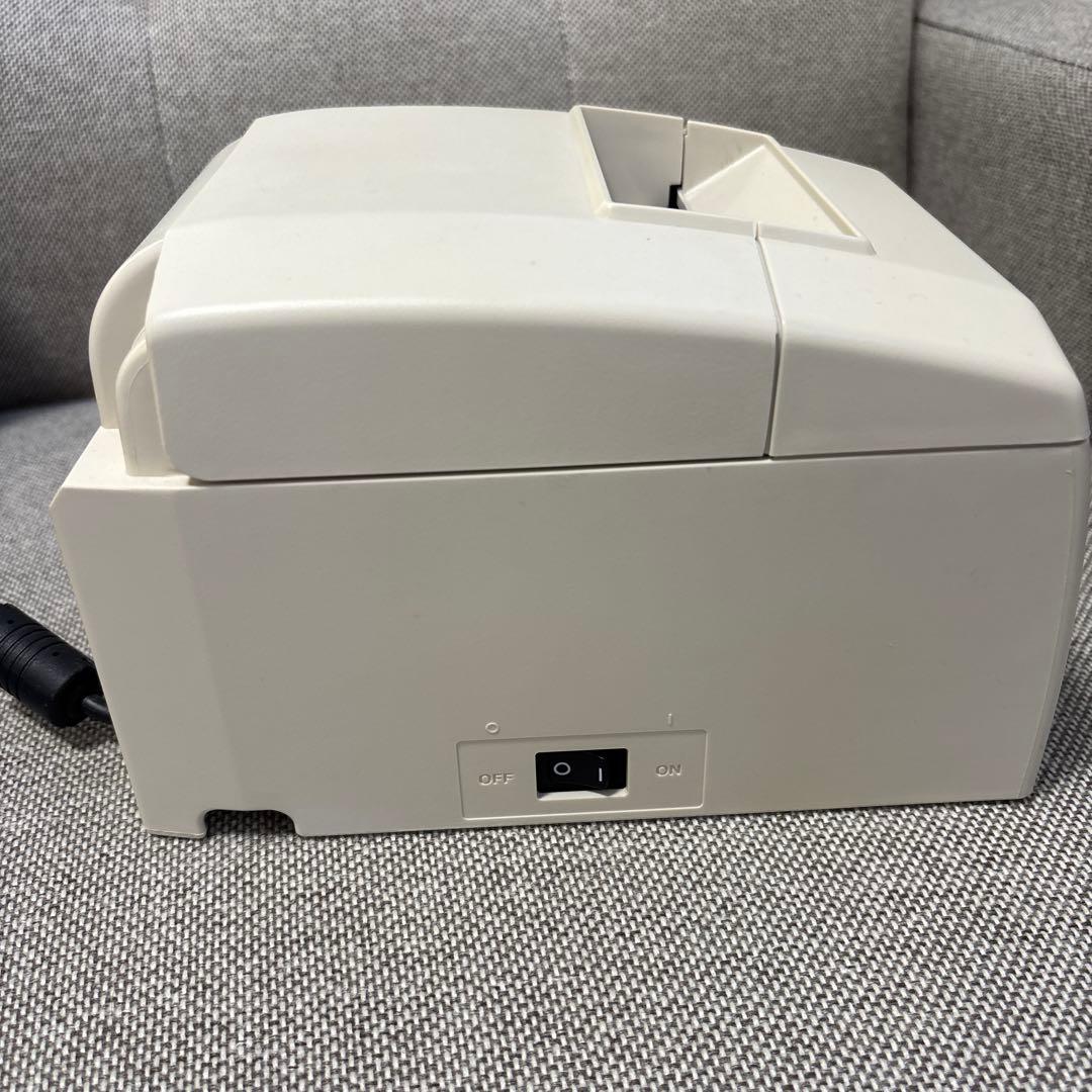 【格安】レジ業務用プリンター スター精密　ホワイト　レシート