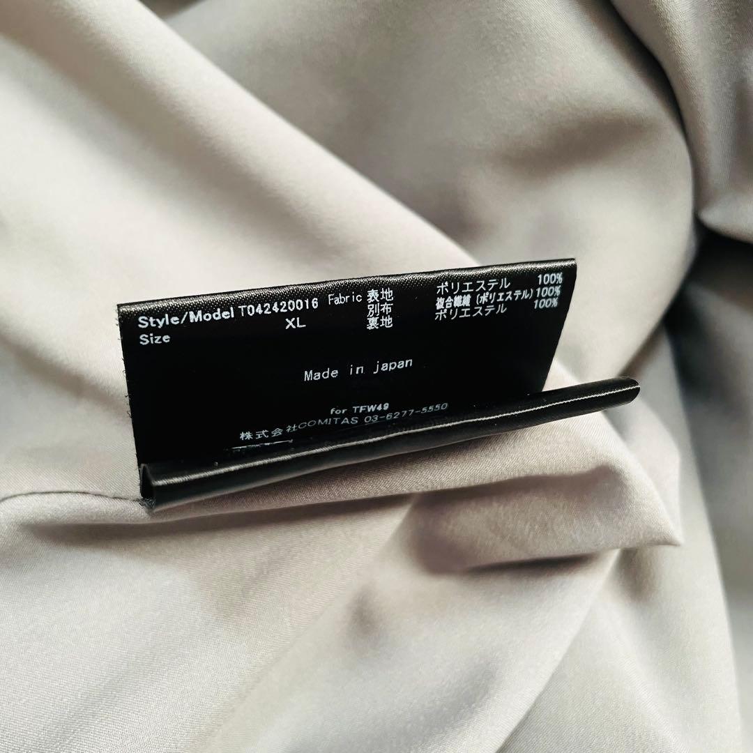 定価5.3万　TFW49 ボア　パーカー　ライトグレー　XL ゴルフ