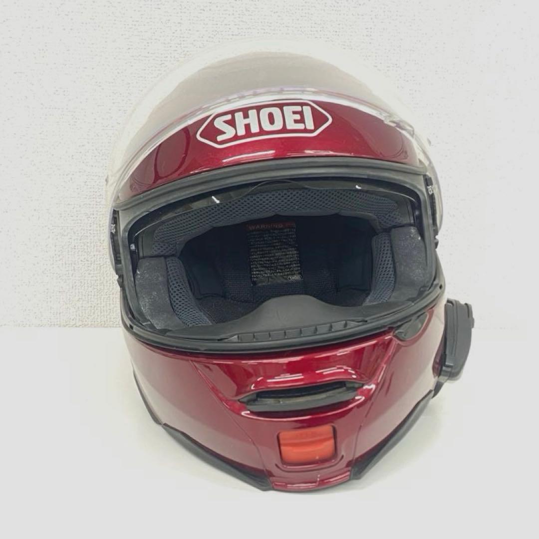 SHOEI ショウエイ NEOTEC II ヘルメット 赤 インカム付き