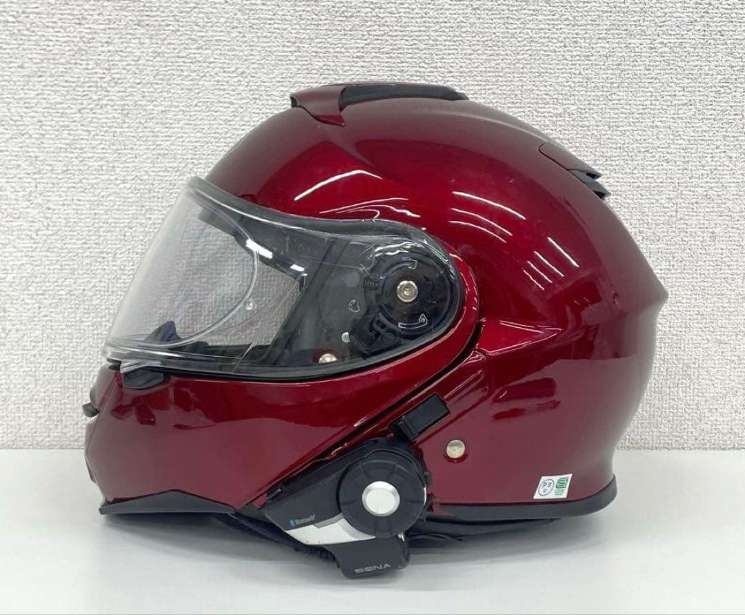 SHOEI ショウエイ NEOTEC II ヘルメット 赤 インカム付き