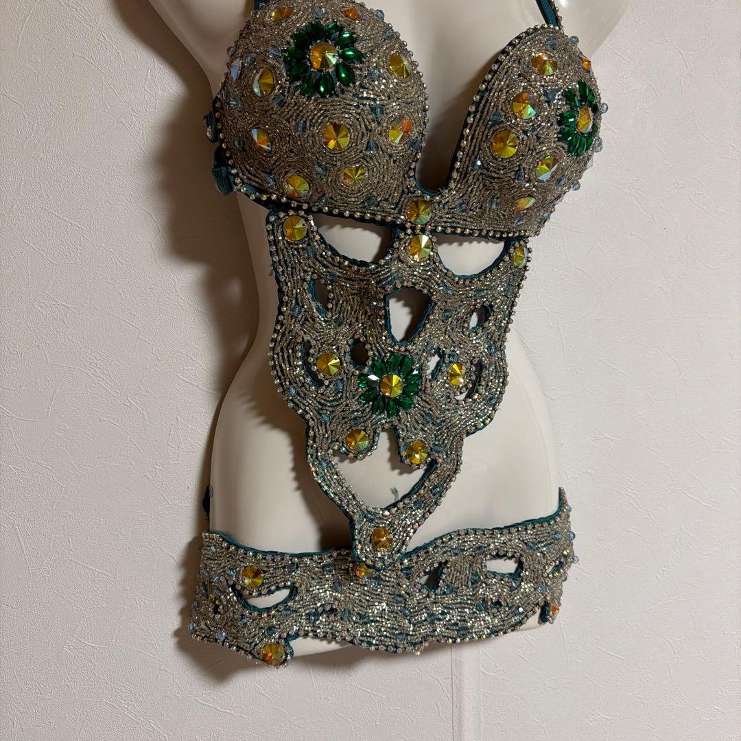 ベリーダンス セットアップ ビーズ装飾