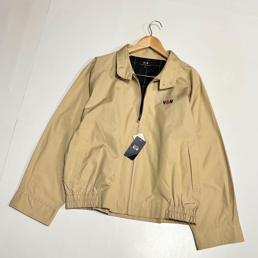 グッチ VAN バン ヂャケット　ベージュ系スイングトップ　ハリントンジャ