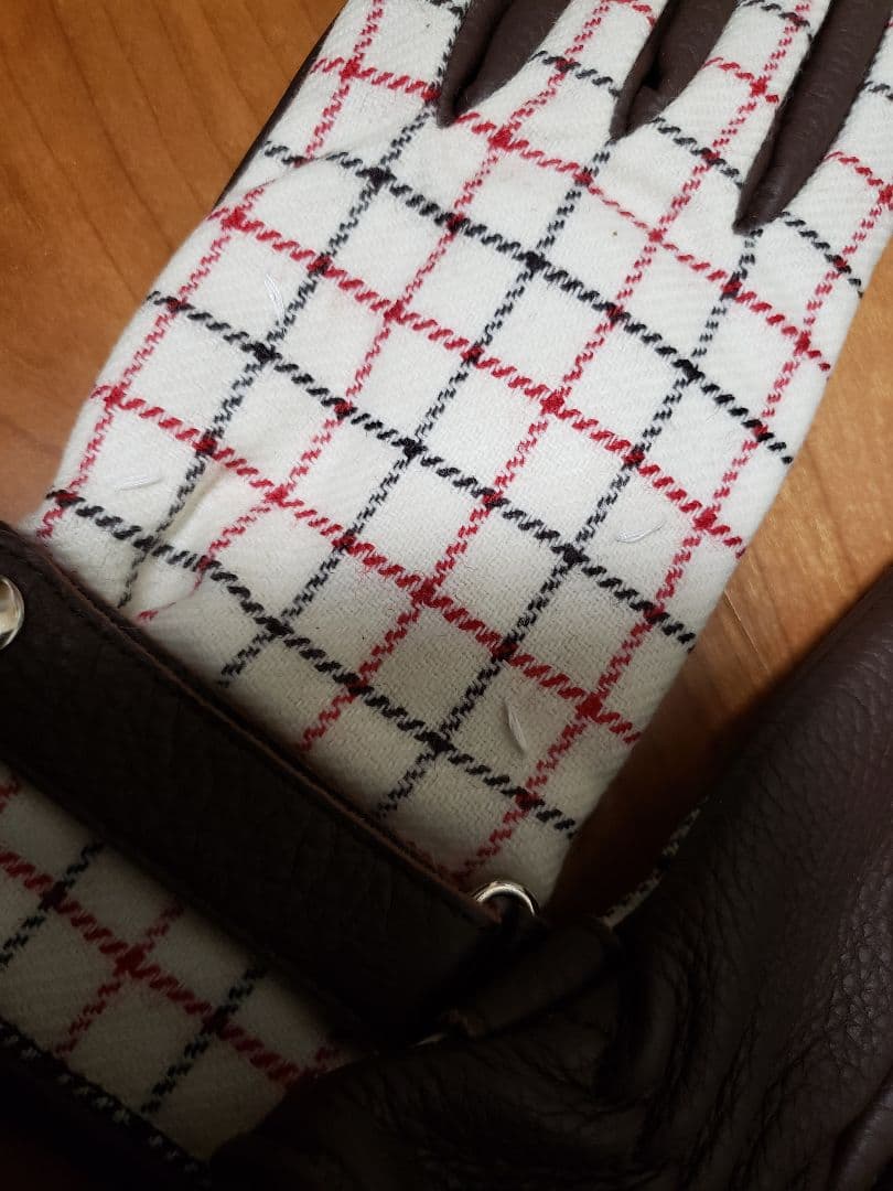 【未使用】メゾンマルジェラ Maison Margiela　レザー手袋　S