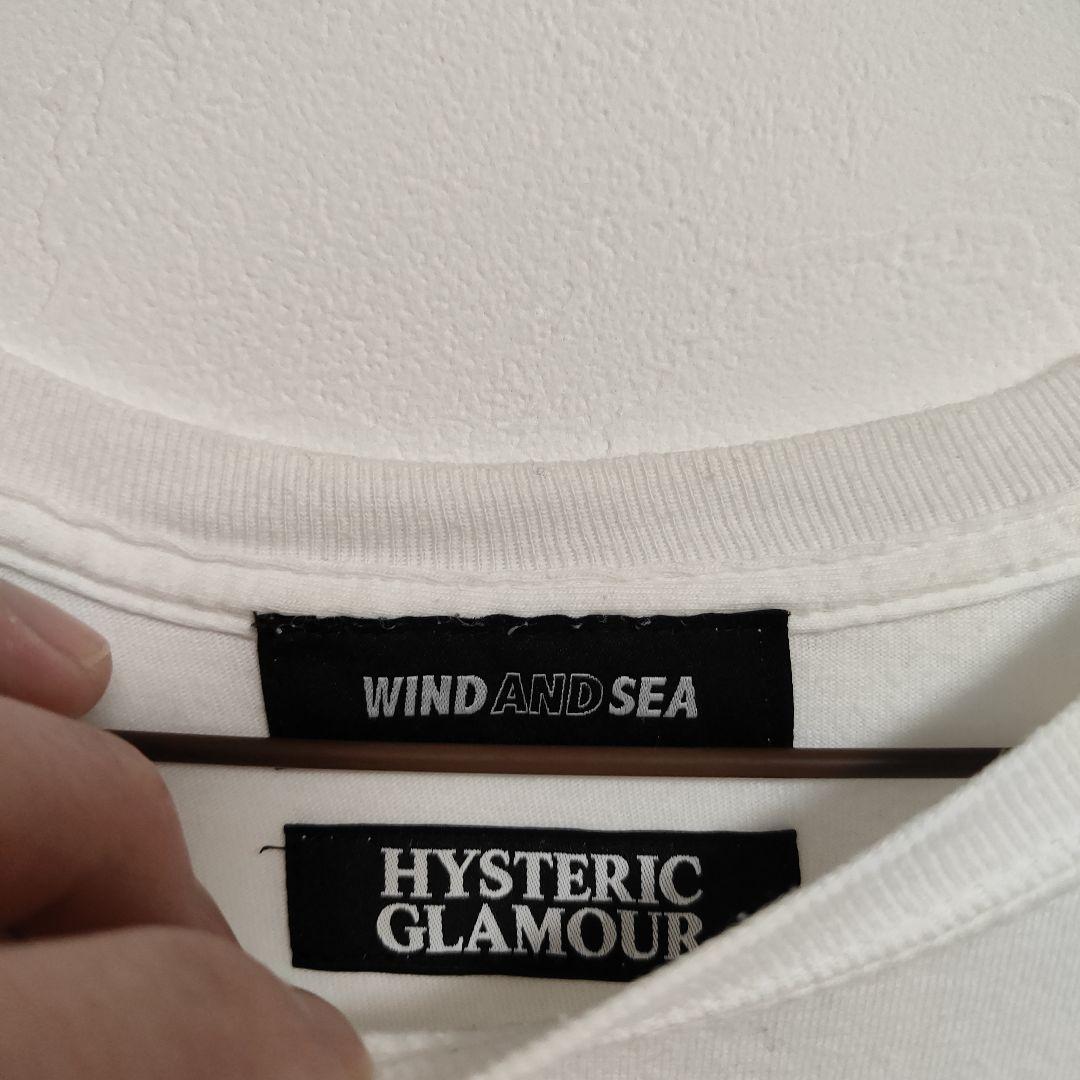 訳あり　WIND AND SEA ヒステリックグラマー　コラボ　ロンT