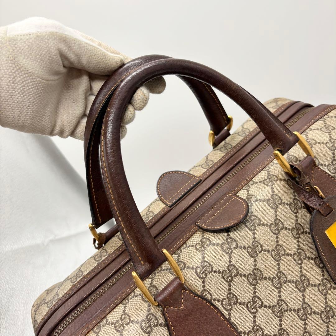希少 ✨ GUCCI ボストンバッグ PVC GGスプリーム