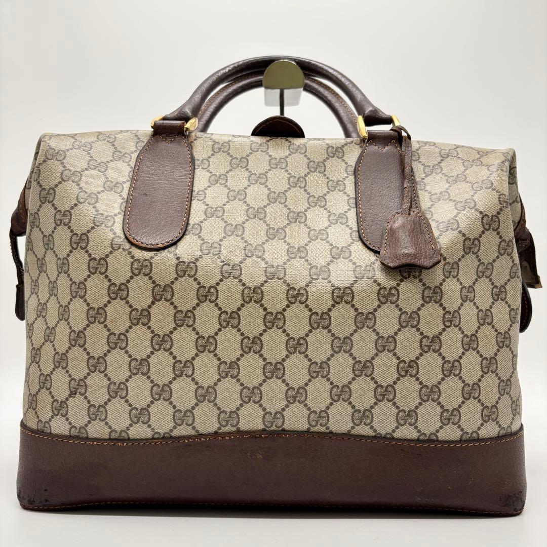 希少 ✨ GUCCI ボストンバッグ PVC GGスプリーム
