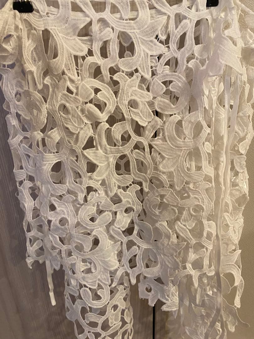 小物 pasterip Battenberg lace multiway scarf