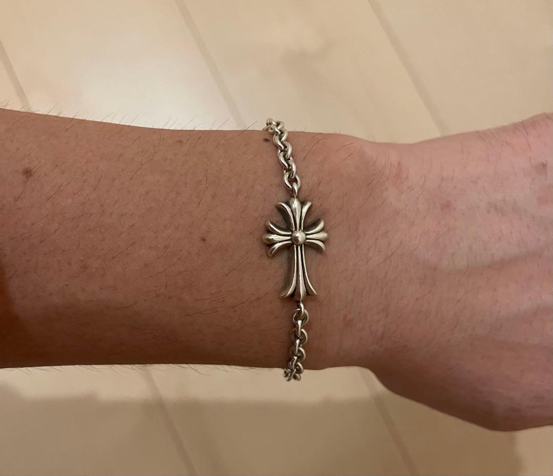 CHROME HEARTSクロムハーツタイニーCHクロスチェーン ブレスレット