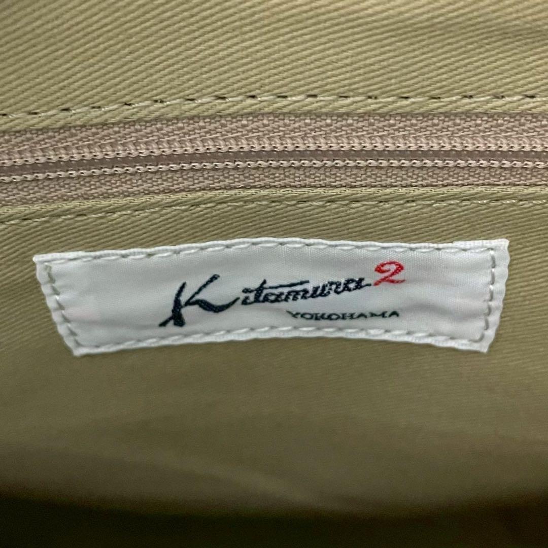 極美品✨キタムラ リュック バックパック オールレザー 本革 Kロゴ 大容量