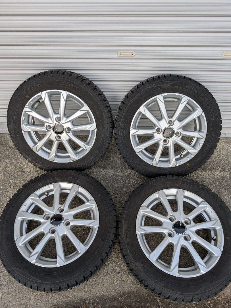 DUNLOP 155/65R14 スタッドレス ホイールセット