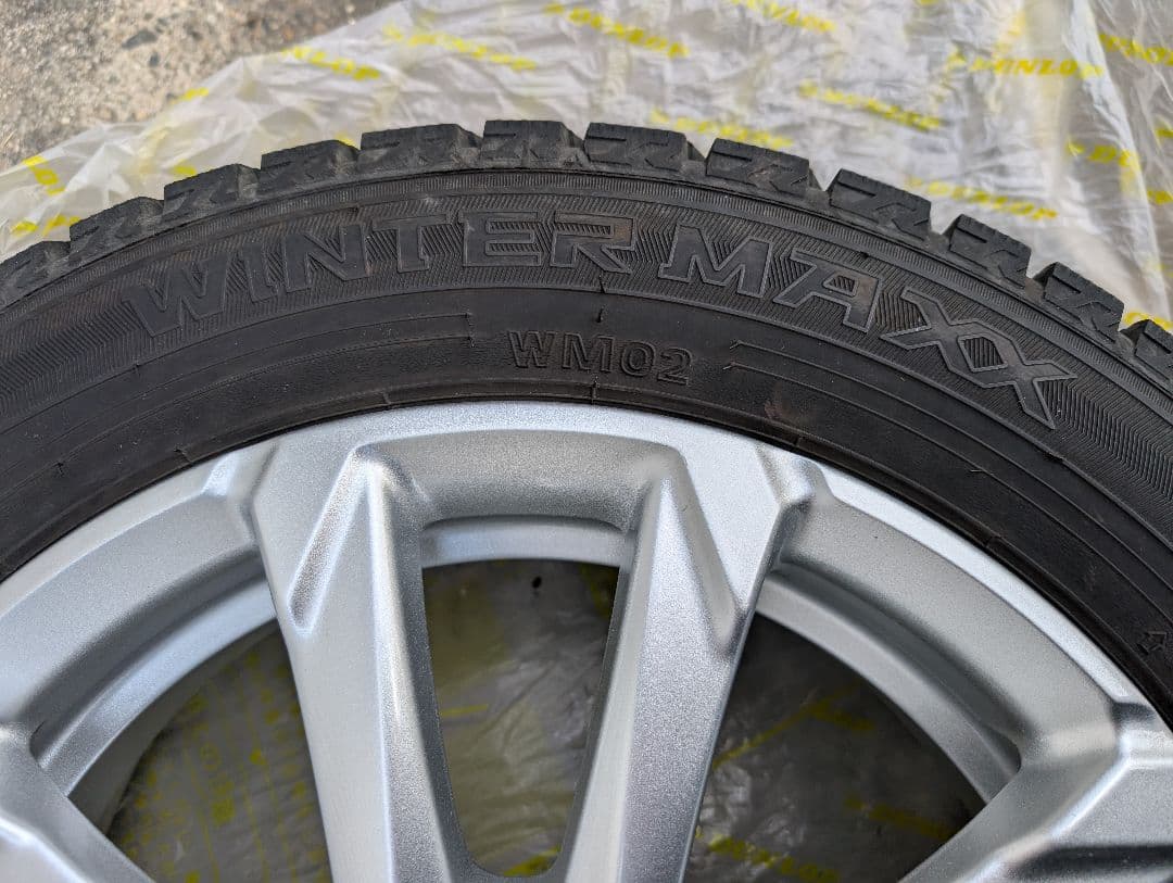 DUNLOP 155/65R14 スタッドレス ホイールセット