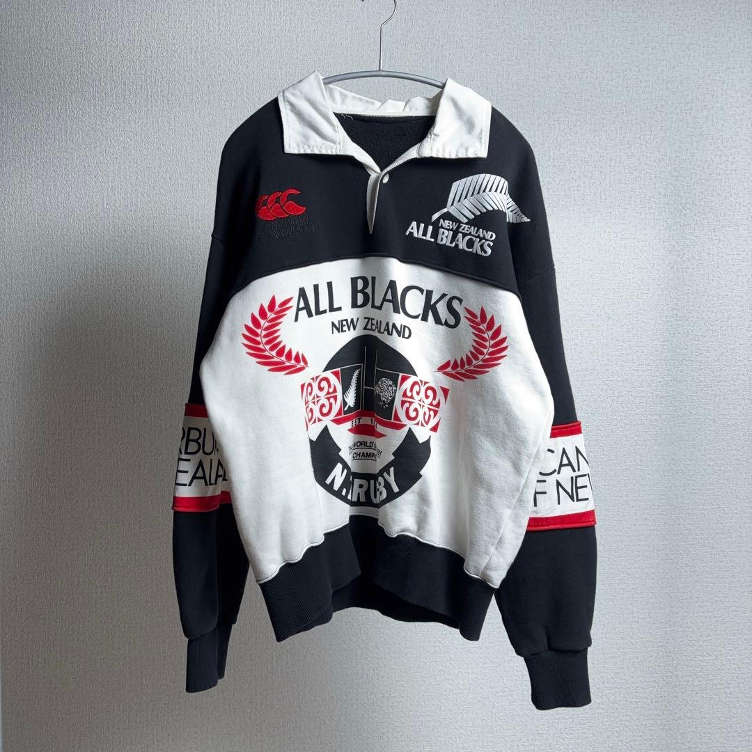 80s Canterbury 1987 W杯 ニュージーランド 優勝記念シャツ