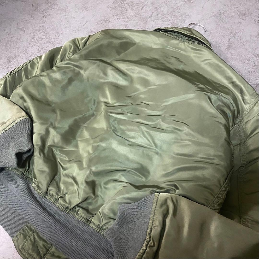 ね*こ様 1990年代 alpha vintage USA製　MA-1フライトジ