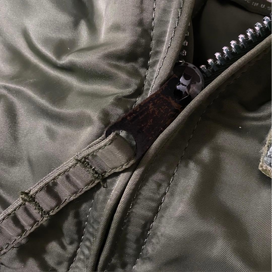 ね*こ様 1990年代 alpha vintage USA製　MA-1フライトジ