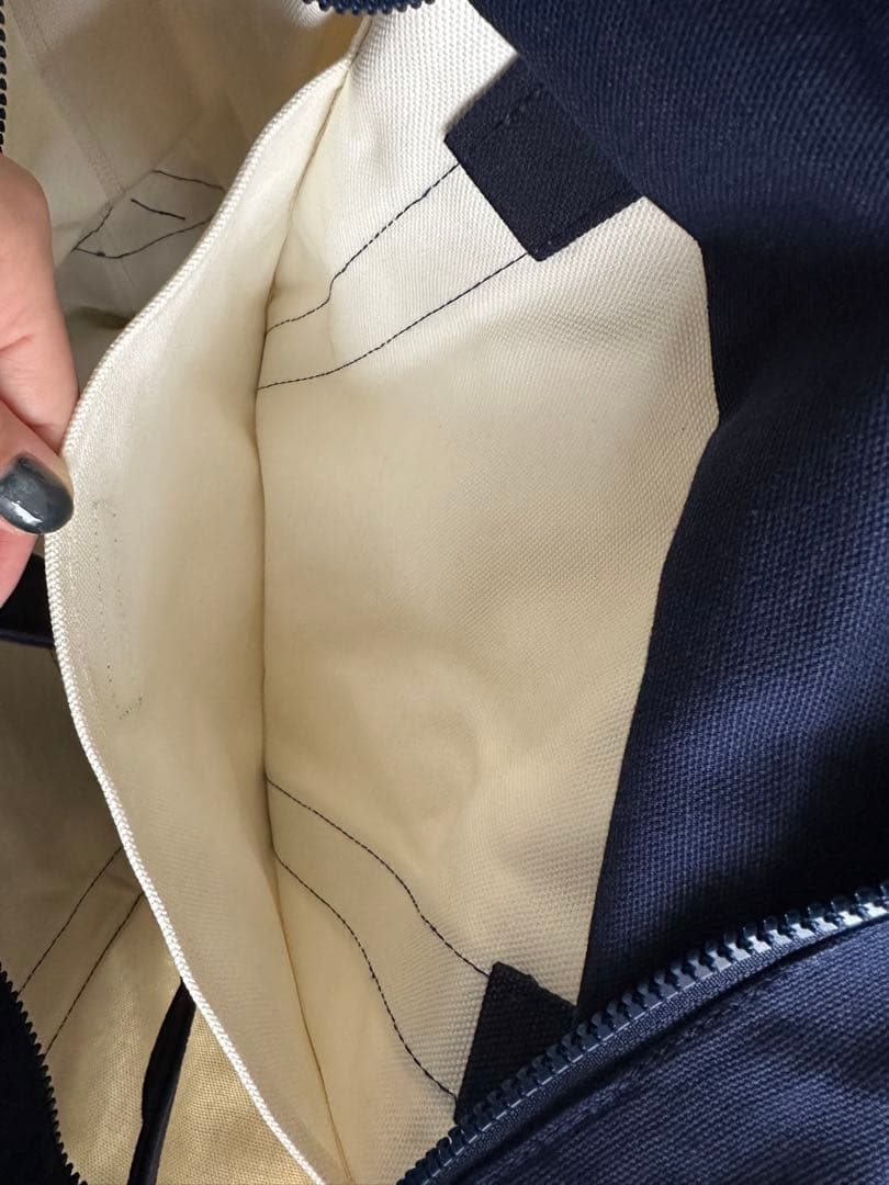 Polo Ralph Laurenビッグポニーキャンバスラージトートバッグ