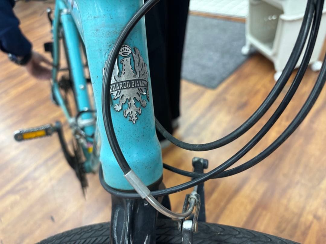 Bianchi クロスバイクreparto corse 水色