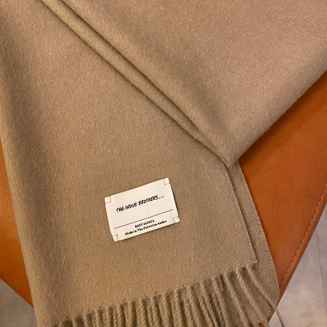 THE INOUE BROTHERS アルパカ マフラー イノウエブラザーズ