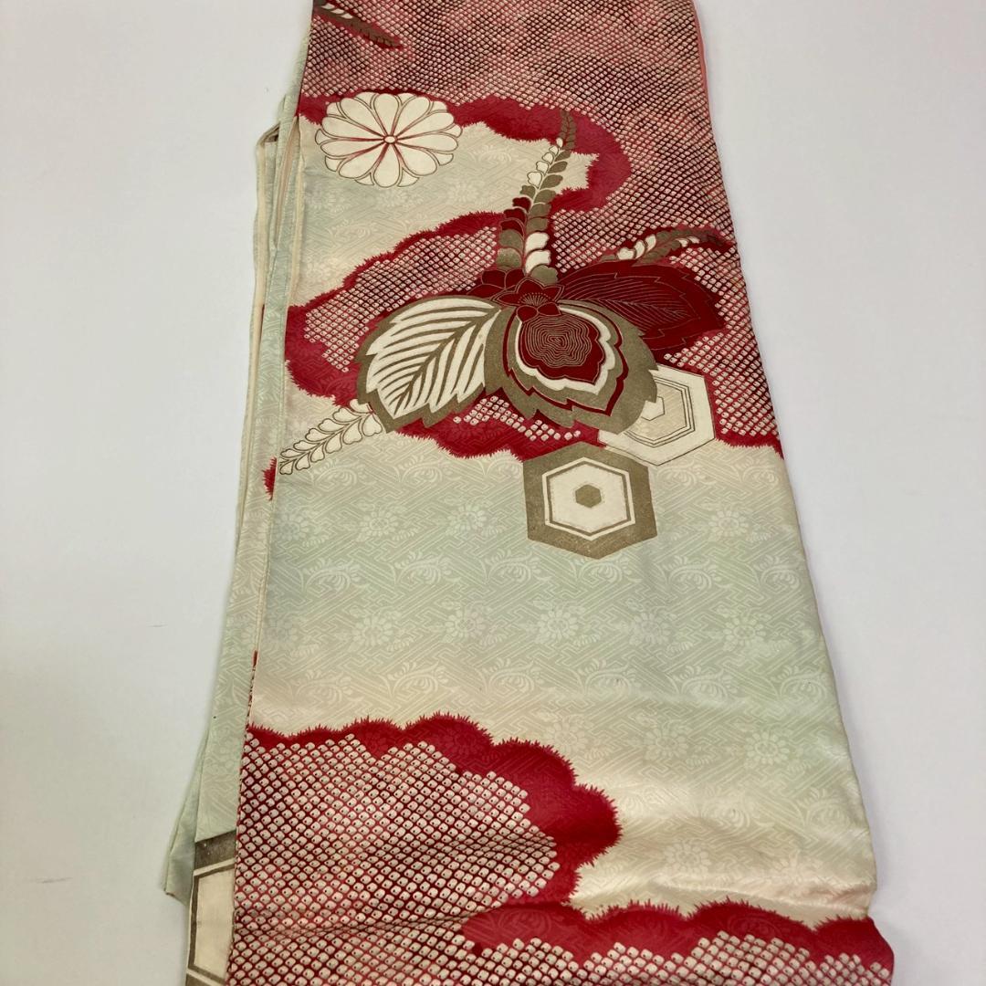 OWL70 振袖 7枚 着物まとめ売り 着用 リメイク 大量セット