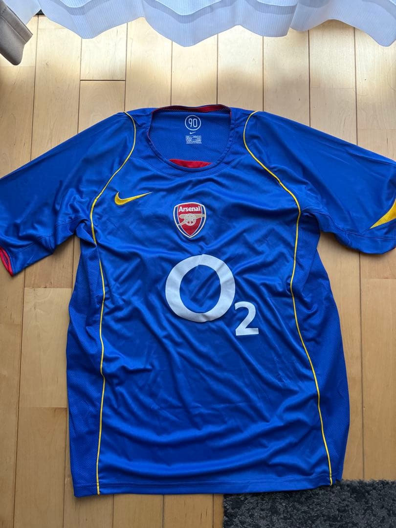 04/05 アーセナルFC ♯14 アンリLサイズアウェイ
