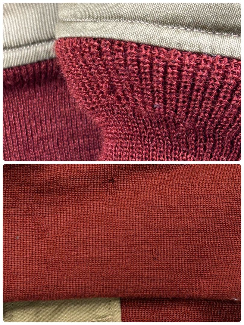 極美品 バズリクソンズ B-10 38 M 希少赤リブ アルパカ 東洋 復刻 緑