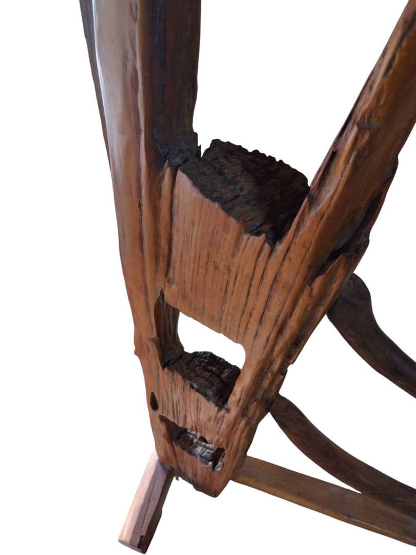 木製アートオブジェ 高さ約170cm