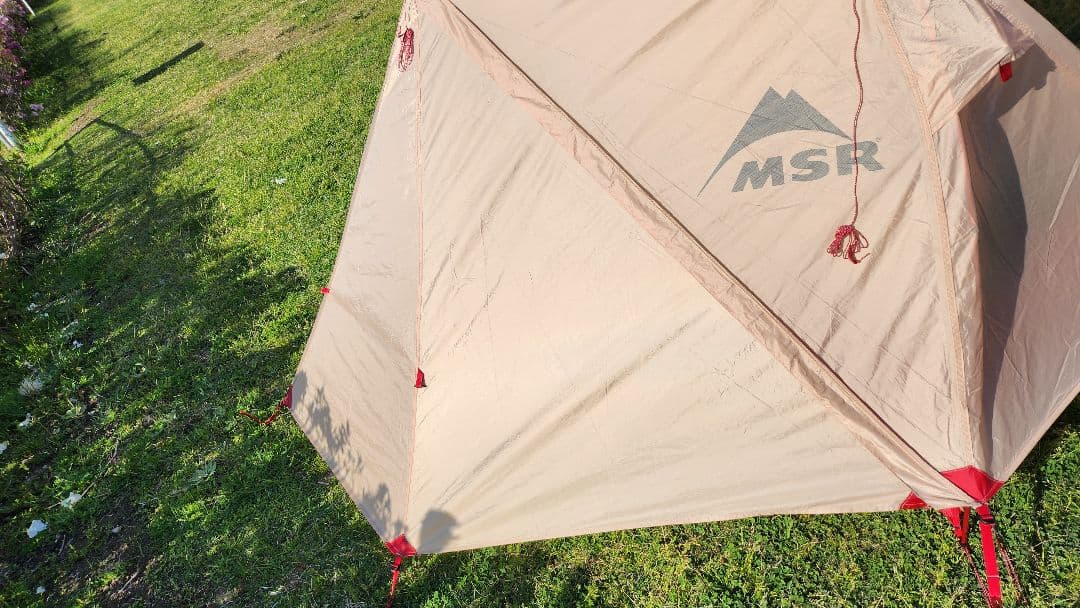 MSR エムエスアール｜エリクサー1 #タン 、フットプリント付き