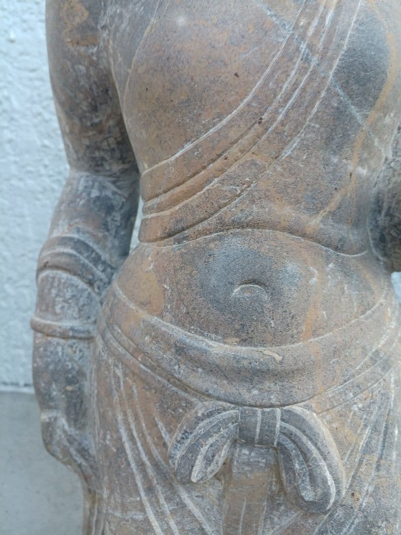 ロ*ン様 石仏　高さ約78cm　重さ約30キロ超