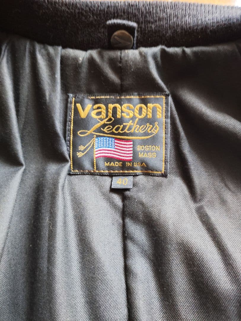 vanson レザージャケット サイズ40