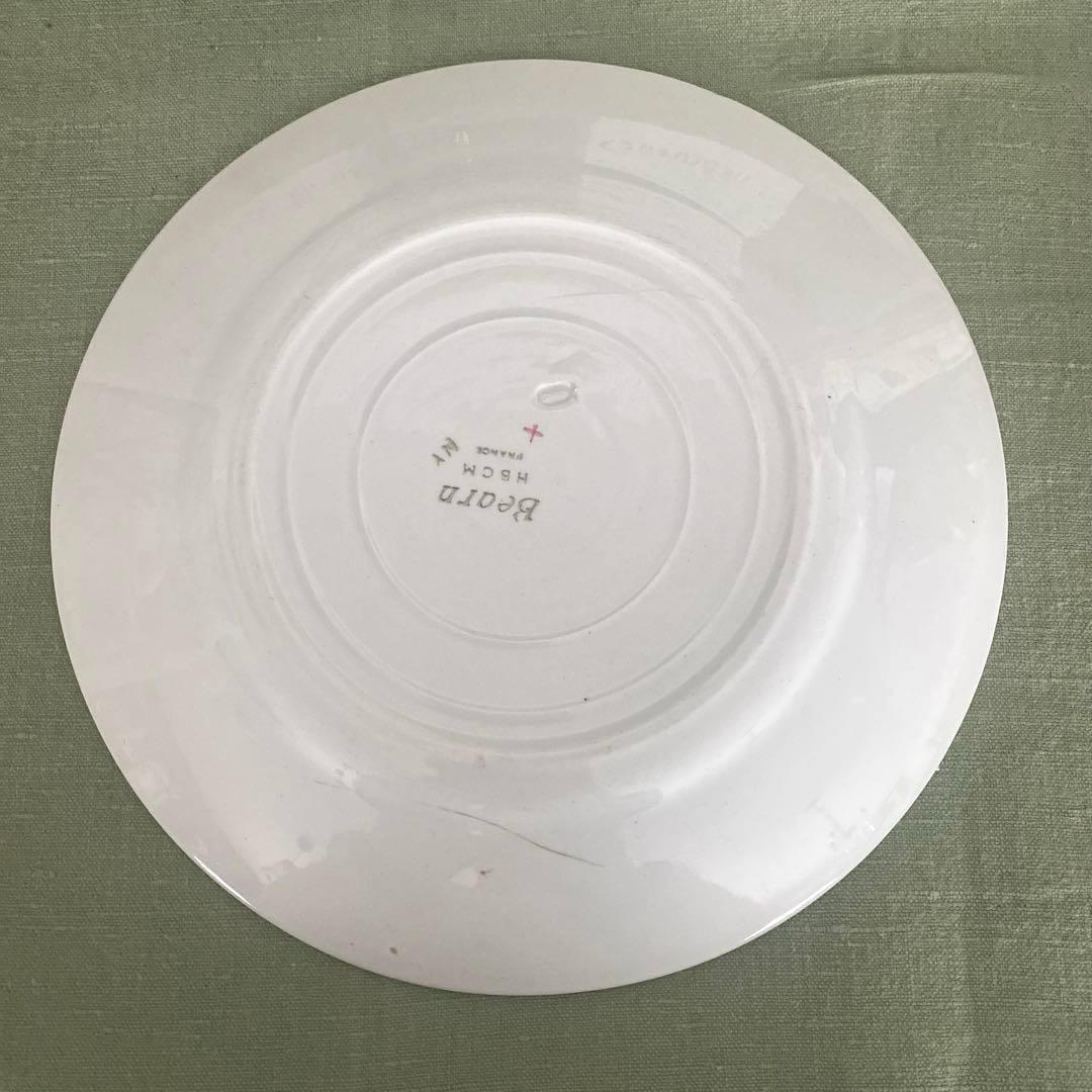 HBCM Béarn クレイユエモントロー バスク プレートセット【B】