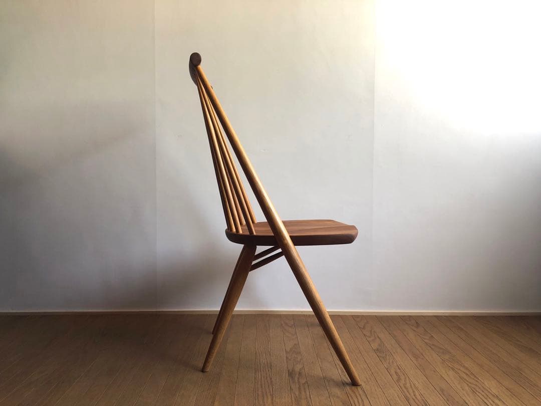 柏木工 シビルチェア1脚 ① ウォールナット&オーク無垢材 オイル仕様 飛騨高山