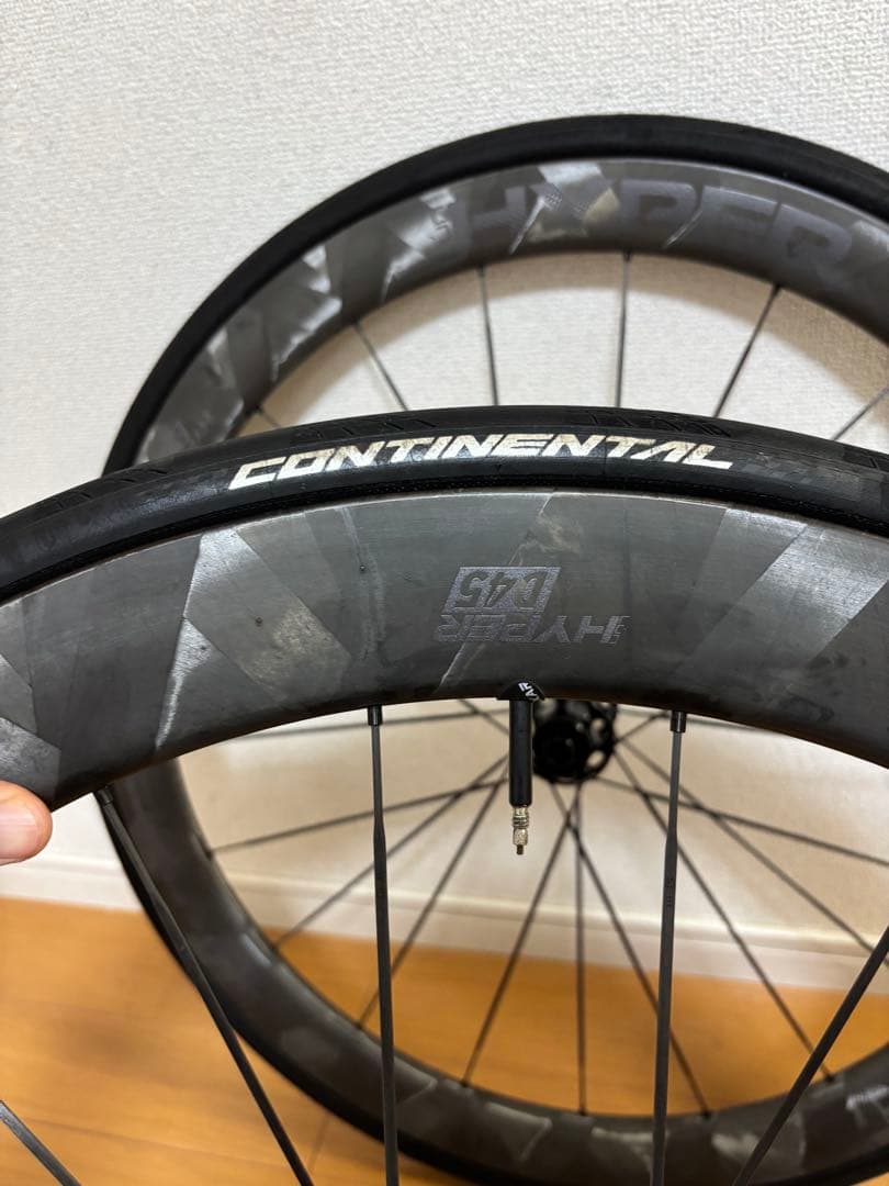 Lun HYPER カーボンホイール D45 11/3まで値下げ