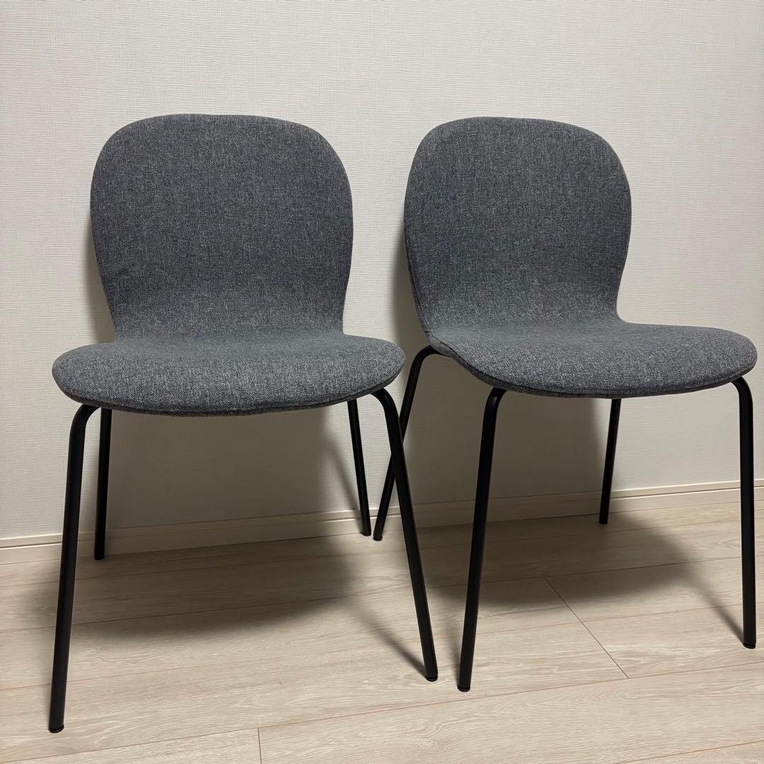 【即発送可】IKEA KARLPETTER ダイニングチェア　2脚セット