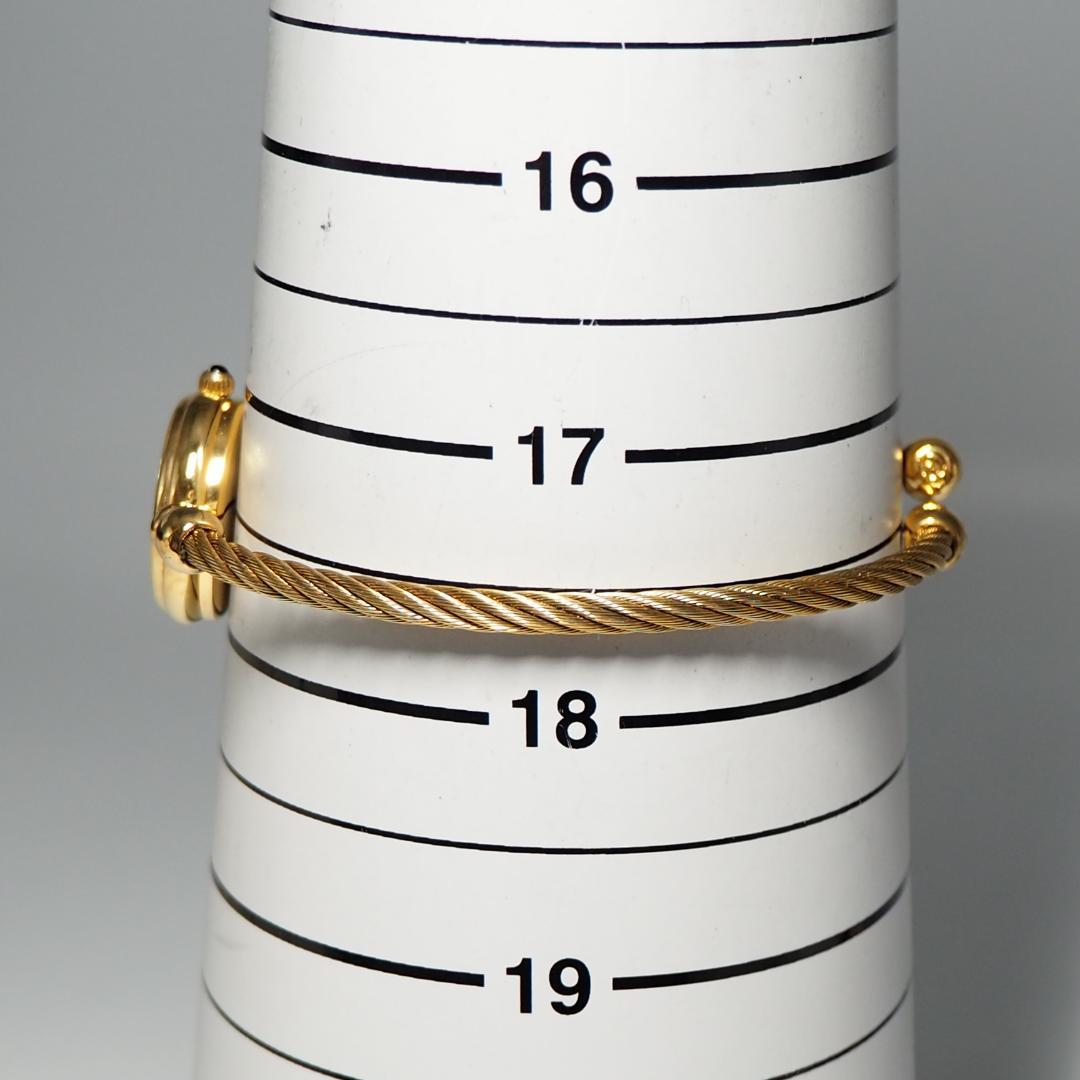 美品 グッチ GUCCI バングルウォッチ 2700L シェル 腕時計 H611