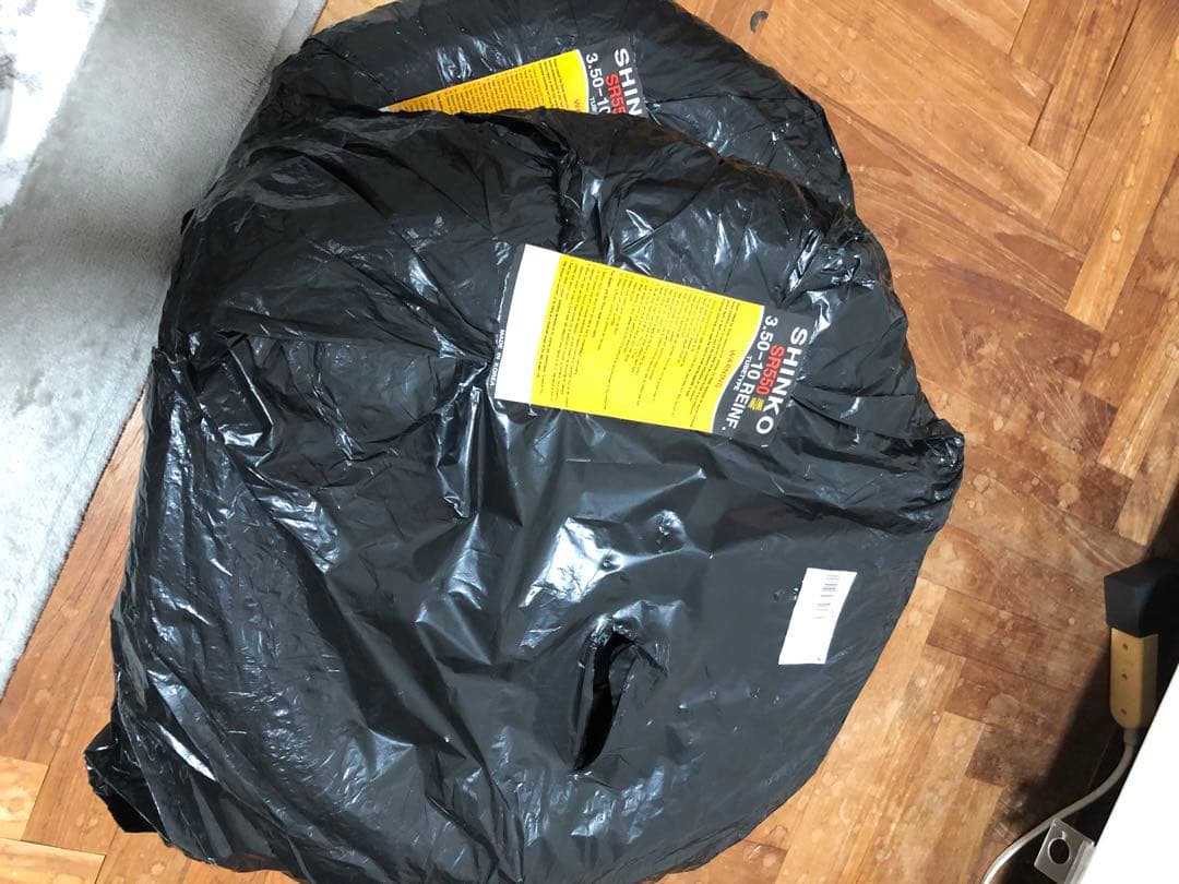 SHINKO 3.50-10 59J 2本　新品未使用送料込み