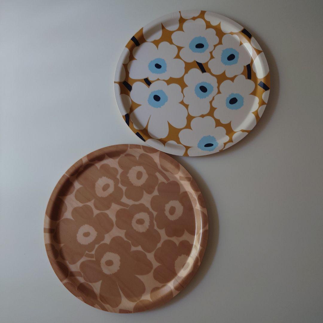 マリメッコ　トレイ　ウニッコ　2枚セット