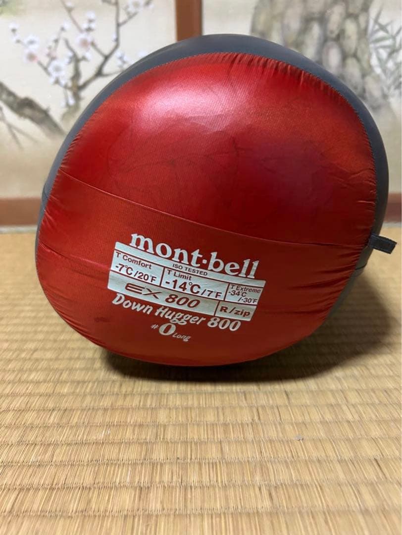 【美品】モンベル ダウンハガー800 #0 long