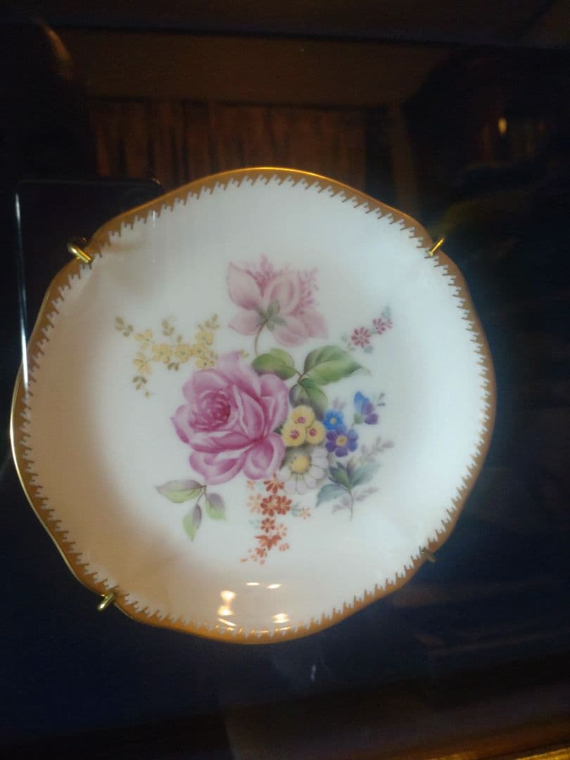 ノリタケハンドペイント素描画皿５枚