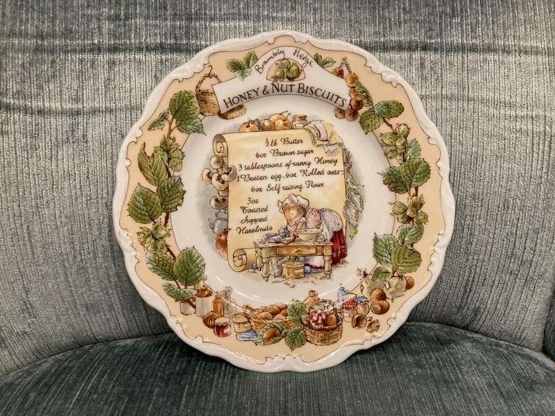 ブランブリーヘッジ ハニー ナッツ ビスケット レシピ プレート ブランベリー