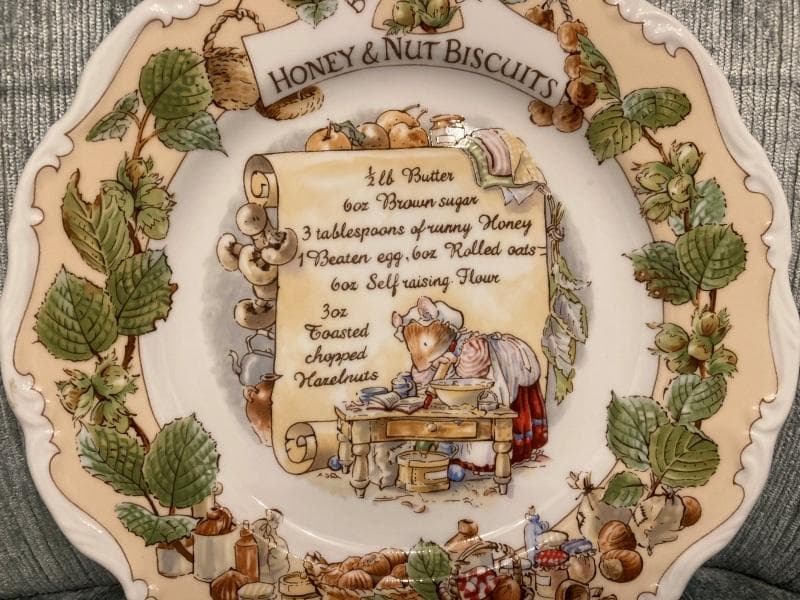 ブランブリーヘッジ ハニー ナッツ ビスケット レシピ プレート ブランベリー