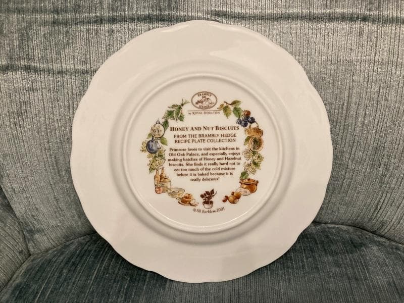 ブランブリーヘッジ ハニー ナッツ ビスケット レシピ プレート ブランベリー